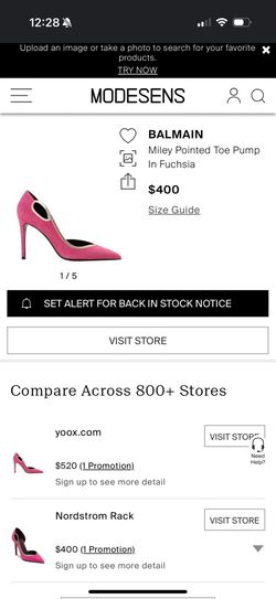 BALMAIN Miley Suede Cutout Pumps