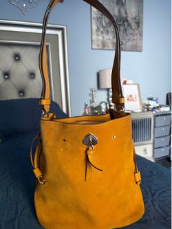 Kate Spade Marti Suede Large Bucket Bag
