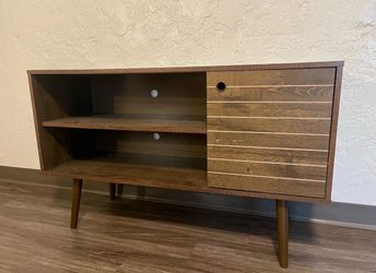 Clean Wood TV Stand