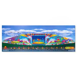 Peter Max, "Woodstock 99" Hand Signed Poster with Letter of Authenticity.