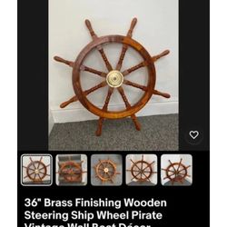 Ship Steering Wheel