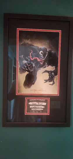 Venom Picture Signed 