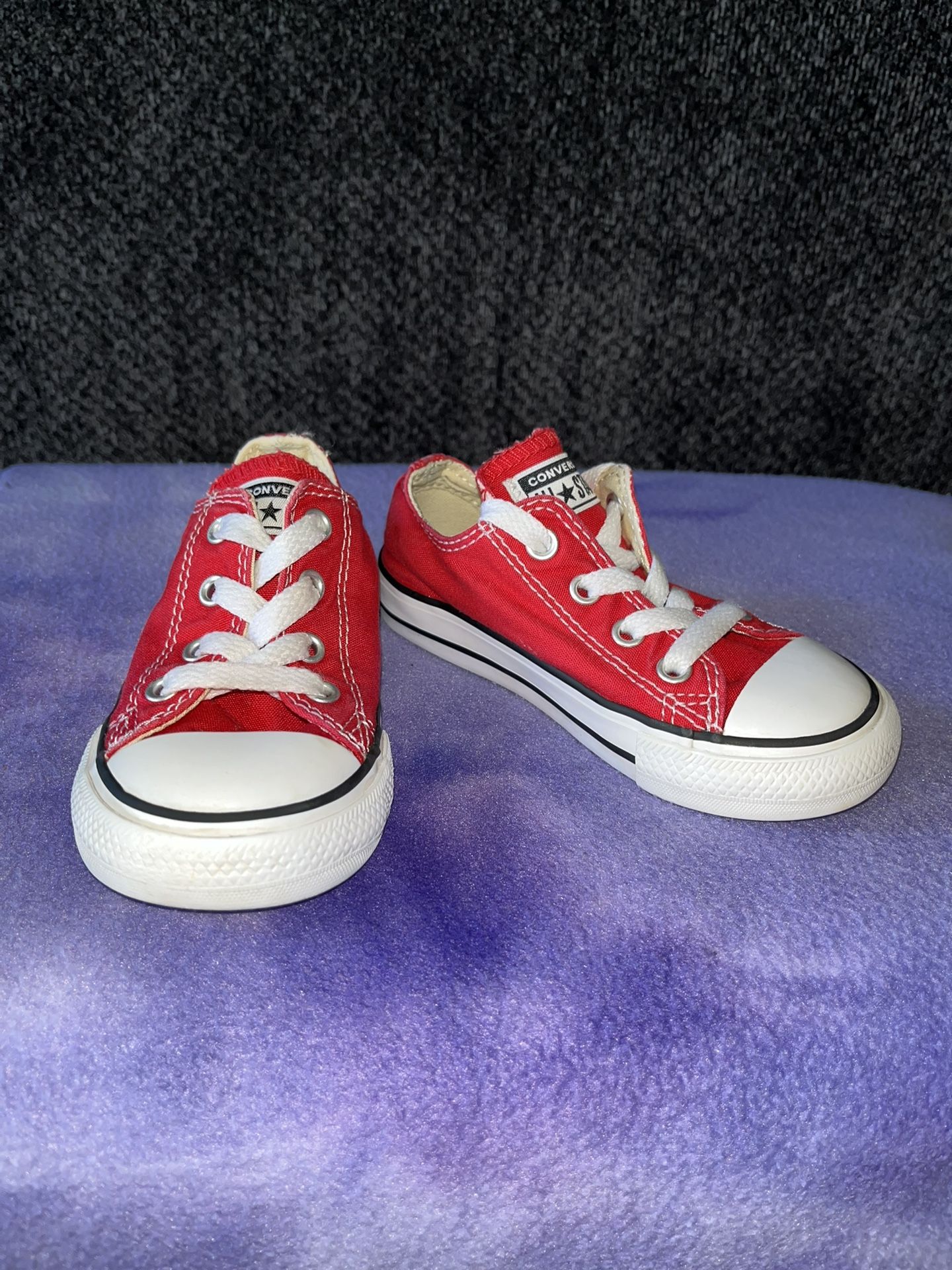 Kids’ Converse Red Sneakers Size 7