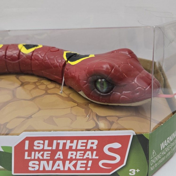 Red Black And Yellow Snake Robot Toy