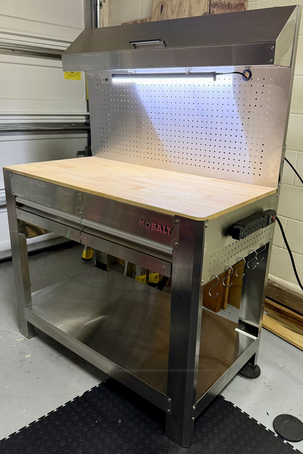 Kobalt Workbench with Storage