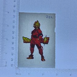 Iron On Heat Transfer  Good For T-shirts Sweaters Jackets T Shirt Design Size Is About 3x2 Dragon Ball Z #222