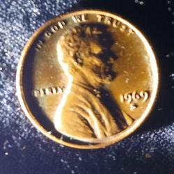 1969 S Penny Error
