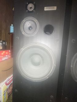 Pair Of KENWOOD KS-H72 12” Speakers