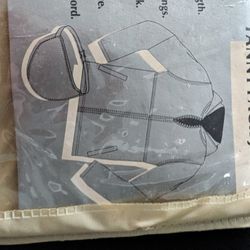 Two London Fog Clipper Mist PVC Hooded Jackets New in Bag One-Size Unisex