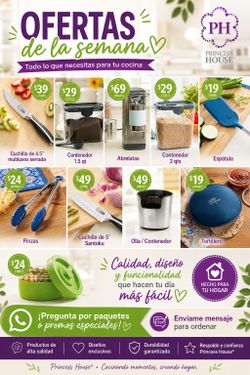 Nuevas ofertas de Princess House