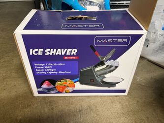Ice shaver