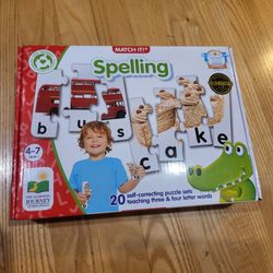 The Learning Journey 20-Piece Spelling Educational Jigsaw Puzzles