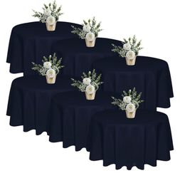 Black table cloths