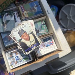 Baseball cards basketball cards comic books