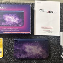 Nlntendo 3DS XL GaIaxy Edltion HandheId System