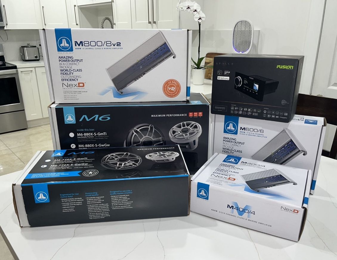 BRAND NEW!! JL Marine Audio !