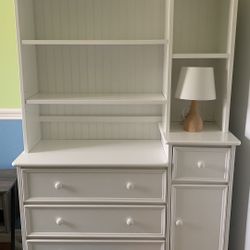 Dresser/changing Table/show Piece ( White)