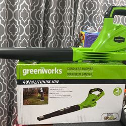 Greenworks Cordless Blower