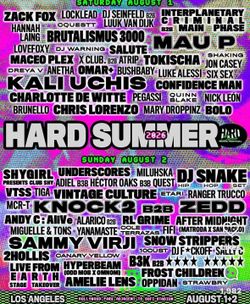 HARD SUMMER SUNDAY GA PASS
