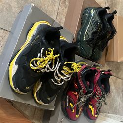 Balenciaga’s & Burberrys