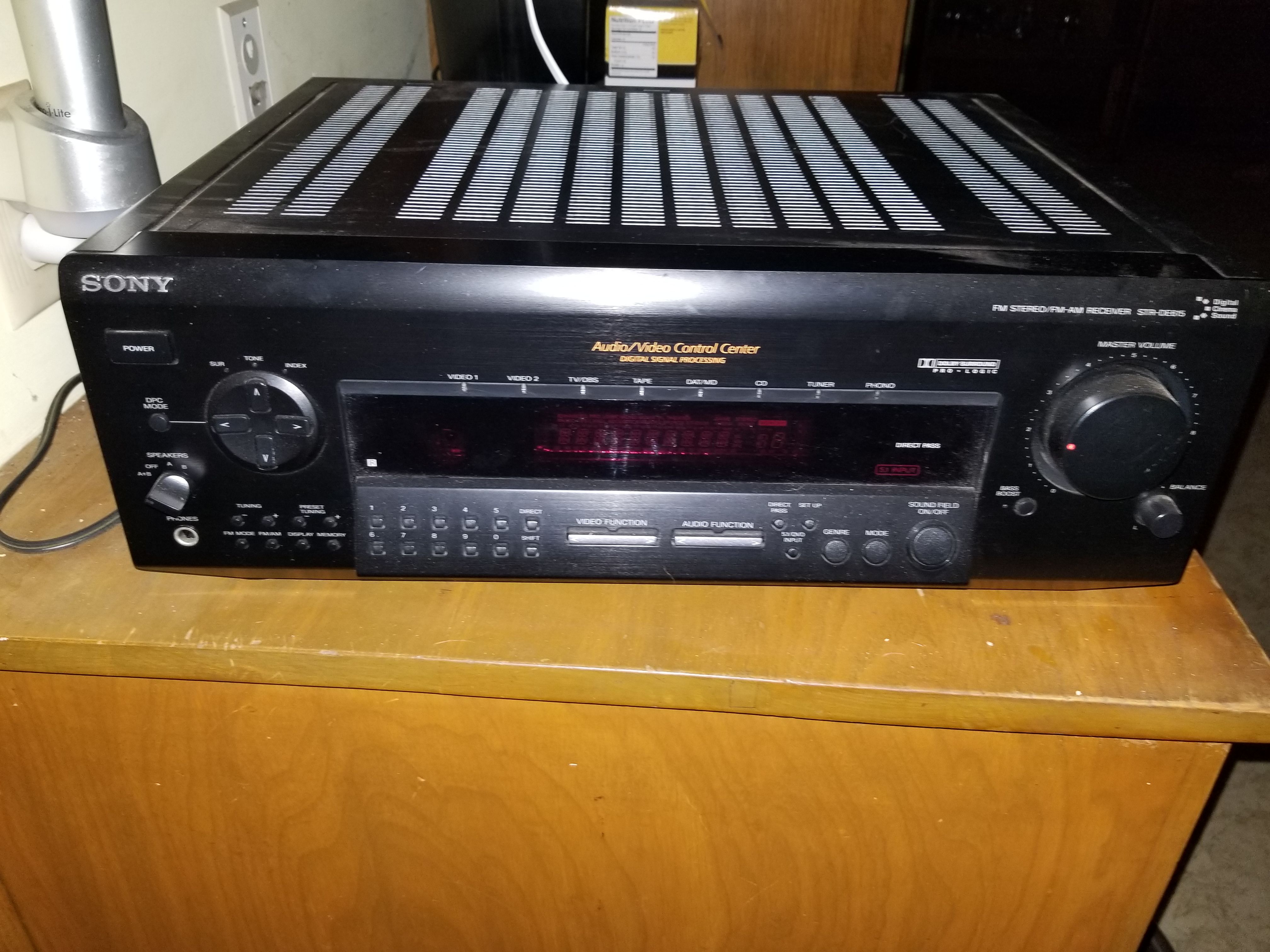 Sony Audio receiver STR DE615