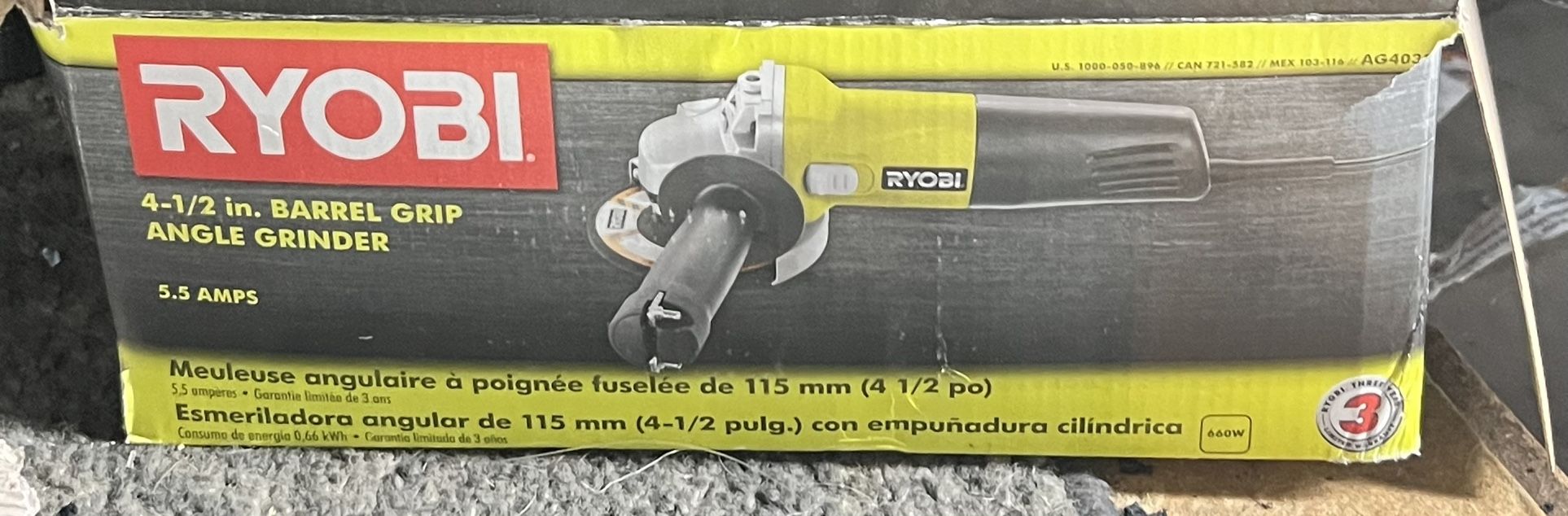 Ryobi Angle Grinder