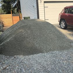 driveway gravel. 12 cubic yards.