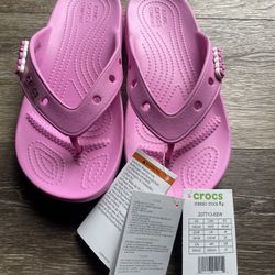 Pink Crocks, Size 8 Women 