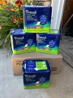 BRAND NEW “PREVAIL” UNDERPADS EXTRA ABSORBENT SIZE EXTRA LARGE 30” X 36” 10CT