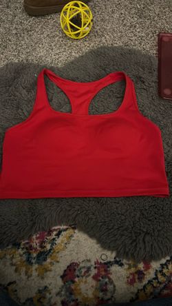 PINK Workout Top- Red 