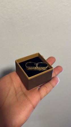 10kt double ring