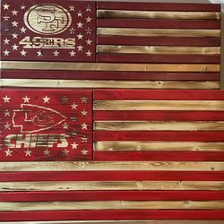 Super bowl flags