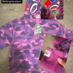 Bape Sweater Size Large Fits Like Medium 