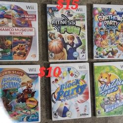 New & Like New Wii Games 