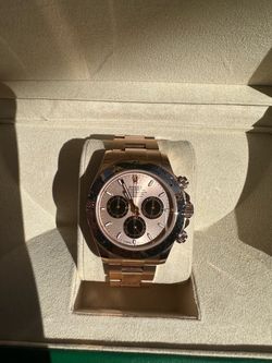Rolex daytona rose gold