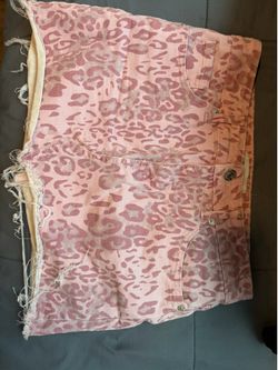 cheetah Pink cheetah skirt