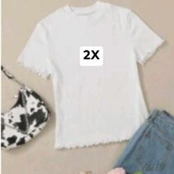 New Women's Crop Top Size 2X 