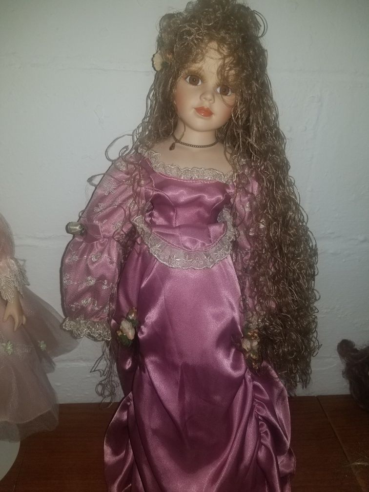 Collectible Porcelain Doll Kingsley