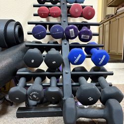Dumbbells & Rack- Must Go Together 
