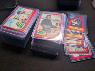 1977 Star Wars Series 2 complete set with 6 stickers