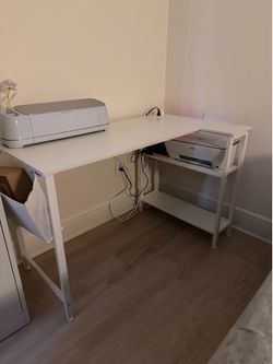 WHITE DESK MUST GO TODAY