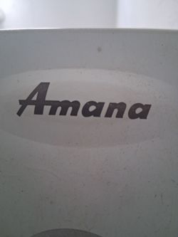Amana washer and gas dryer set