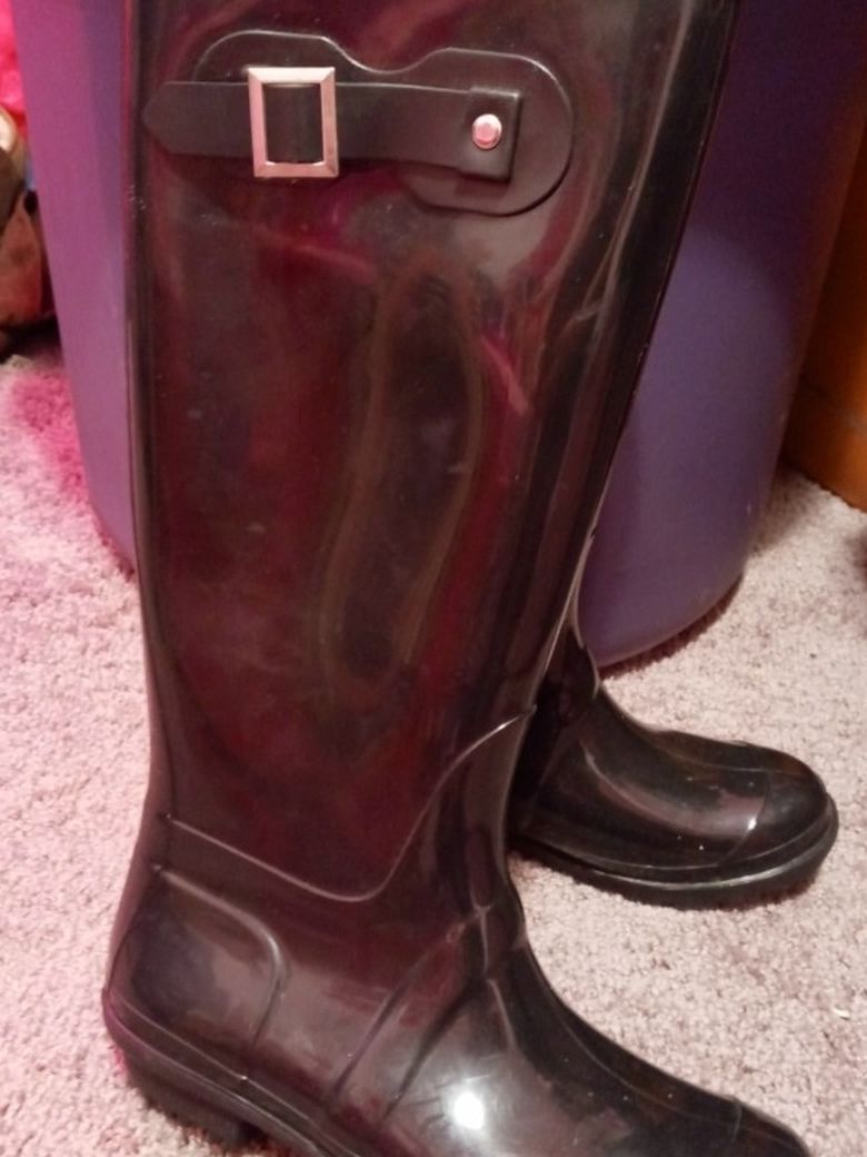 Size 8 Rain Boots Womens