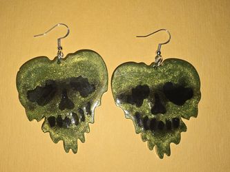 Handmade Halloween Resin Earrings