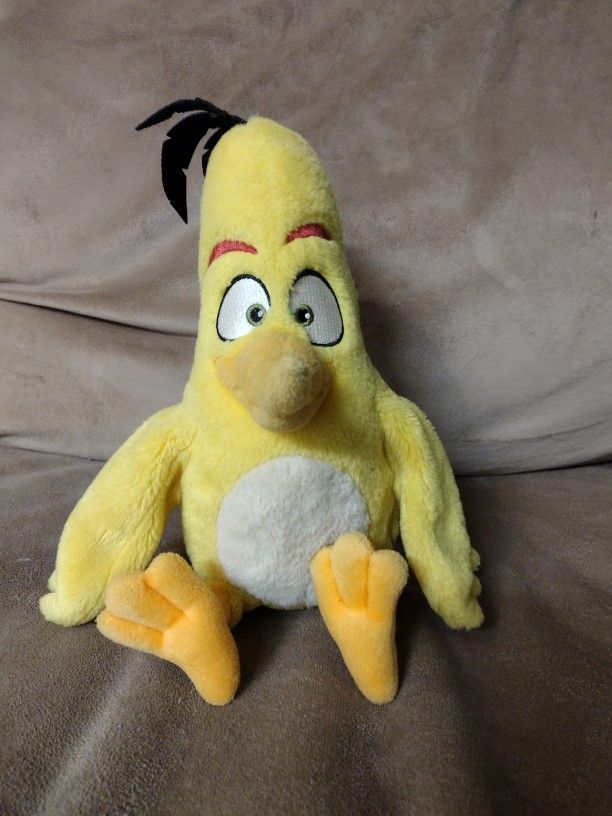 Angry Birds Yellow Bird. Talking Plush