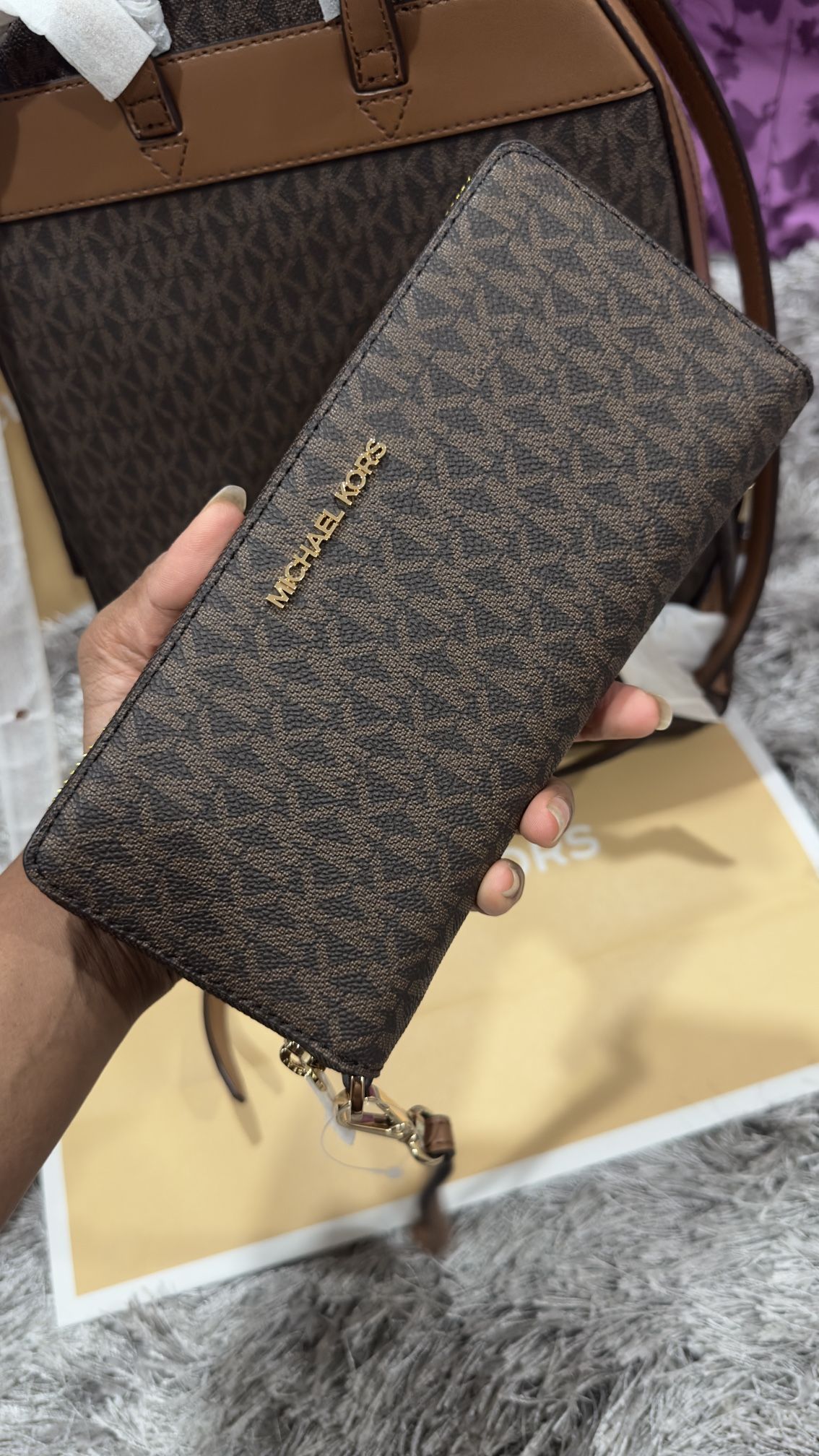 ? Real!!! Brand New!!! Michael Kors Jaycee Backpack With  display picture 1