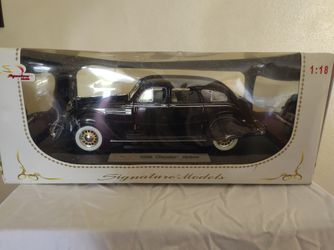 1936 Chrysler Airflow model car