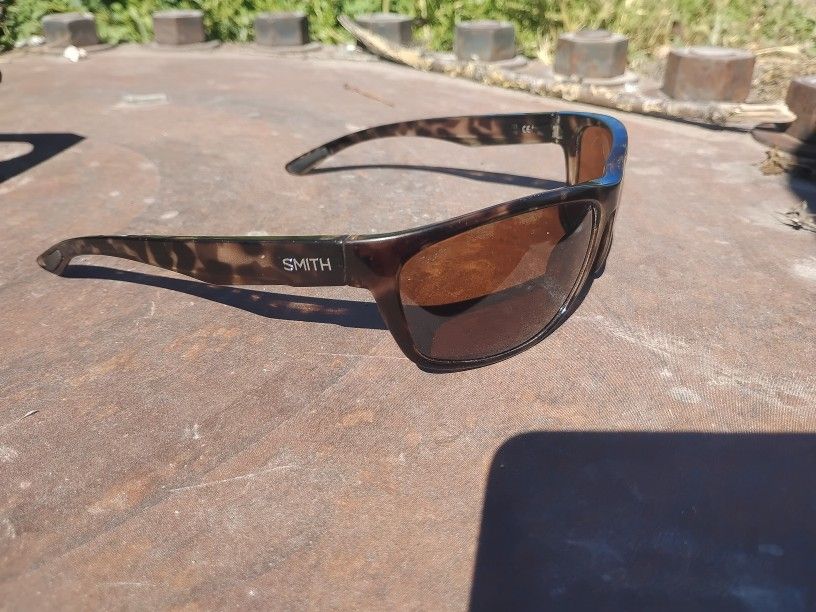 Polarized Smith Sunglasses   -Redding Black Tort WR7