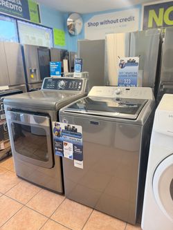 Maytag Washer and Samsung Dryer