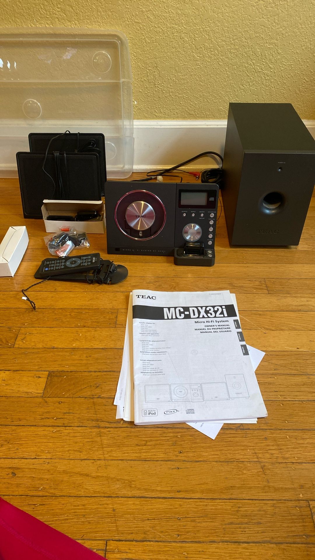 TEAC MC-DX32i Micro Hi-Fi System 
